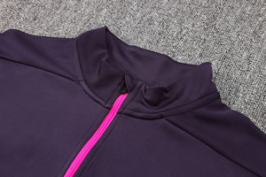 Traje de Entrenamiento de Fútbol de Otoño/Invierno con Media Cremallera, Clubes Europeos West Ham United 24/25, 100% Poliéster de Secado Rápido - Product Image 2