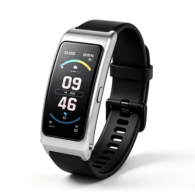 Huawei TalkBand B7 Earphone Original, Fitness Tracker Watch with AMOLED Display