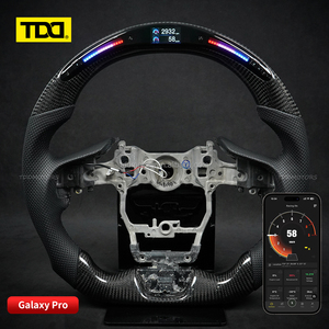 Volante deportivo de fibra de carbono TDD LED para Lexus LC500, volante personalizado original - Product Image 6