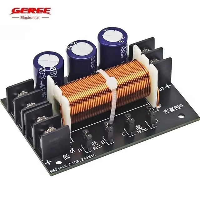 400w High-power Audio Speaker Two-way Module Crossover Board HIFI Fever Grade Adjustable DIY Audio Speaker Soundboard Module