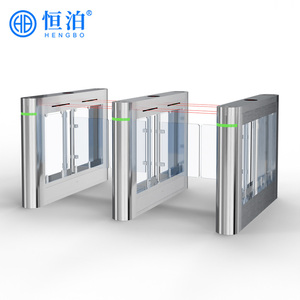 Barrera Abatible Hengbo con Escáner de Código de Barras y Sistema de Boletos <span class=keywords><strong>para</strong></span> Control de Peatones en Parques de Atracciones - Product Image 1