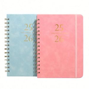 Custom Logo Spiral Bound Notebook Hardcover Journal Diary for Personalized Planning Note Taking <b>Calendar</b> <b>Planner</b> Promotion Gift - Product Image 2