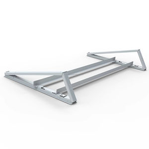 Sistema de balasto de acabado anodizado de instalación rápida para montaje de techo plano de hormigón - Product Image 1