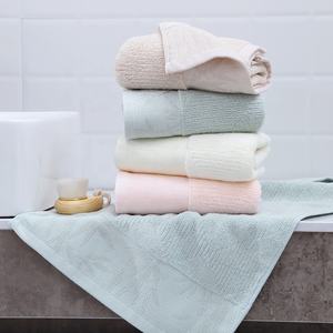 32s/2 30 cotone 70 fibra di bambù asciugamano da bagno per il viso all'ingrosso di buona qualità 34x75cm no villi not ball - Product Image 2