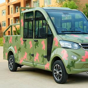 Vente en gros de camionnettes électriques 36V 48V, nouveau coffre de camionnette électrique, mini camion électrique <span class=keywords><strong>4x4</strong></span>, camionnette de sécurité - Product Image 2