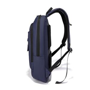 Chất lượng cao thương hiệu chuyên nghiệp PU da túi màu đen văn phòng kinh doanh Ba lô cho nam giới - Product Image 5