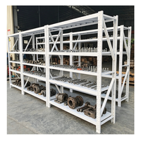 Étagère de rangement multi-niveaux réglable Gui Chang, capacité de 100 à 500 kg par niveau réglable en hauteur, facile à assembler