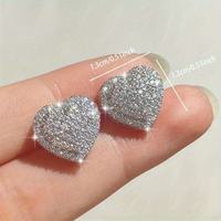 Boucles d'oreilles clous en argent sterling 925, forme papillon, avec zircone cubique, pour mariage, anniversaire, fête, vente en gros, prêtes à l'emploi