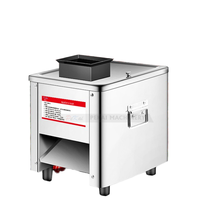 Trancheuse à viande électrique commerciale avec lames de haute précision et en acier inoxydable 220V état neuf