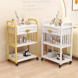 High-quality Classic Best-selling High-end Beauty Salon Special <b>Trolley</b> Manicure Shelf <b>Tools</b> <b>Trolley</b> Hairdressing Rack - Product Image 5