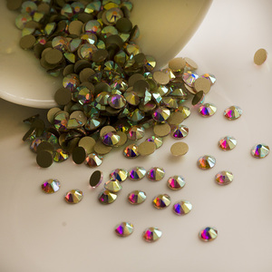 Yantuo Factory 16 Cut 2088 Cristales de vidrio ecológicos tipo diamante <span class=keywords><strong>AB</strong></span> <span class=keywords><strong>8</strong></span>+<span class=keywords><strong>8</strong></span> sin fijación en caliente con base plana para uso en prendas de vestir y arte de uñas - Product Image 4