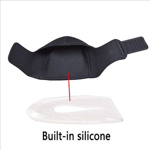 Almohadillas de gel para talones, calcetines para el cuidado de los pies, protectores de talón para alivio del dolor y cuidado de la piel, para fascitis plantar - Product Image 6