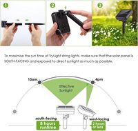 Guirlande lumineuse solaire LED extérieure étanche en fil de cuivre pour sapin de Noël, éclairage de Noël extérieur IP65, vente directe usine