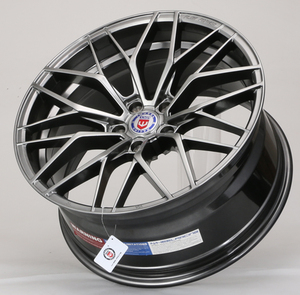 IWHEELレーシングハイパーブラック/マットブラックアルミ合金マルチスポークホイール中国IVF-004 18*8.0インチ35mm SUV 4x4 18 + 8.0インチレーシング - Product Image 4