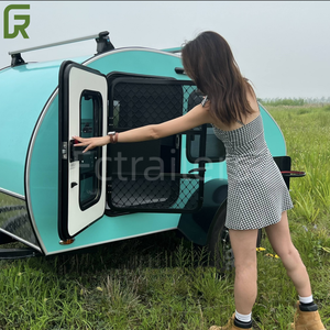 Aislamiento ligero personalizado remolque de viaje autocaravana sándwich estructura compuesta 3660x2020x1670mm 1000kg carga útil coma Cc - Product Image 6