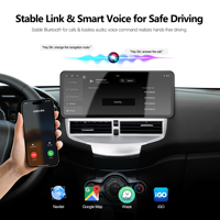 Radio con Pantalla Táctil Android de 12.3 Pulgadas para Auto, Navegación GPS, 8 Núcleos de RAM, 1 Año de Garantía para Ford Fiesta MK6/MK7 2009-2014