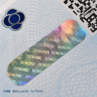 Étiquette de sécurité en vinyle imperméable sensible à la chaleur, durable, avec logo personnalisé, anti-contrefaçon, autocollant de garantie, nul si manipulé