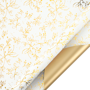 Wholesale Double-sided Printed Matte Metallic Design Flower Wrapping <b>Paper</b> Bouquet Florist Art Packaging <b>Paper</b> - Product Image 1