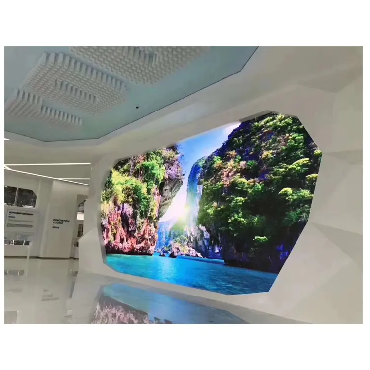 L'interieur Ecran Một LED P3.91 Ecran D'affichage Khuếch Tán De La Publicite Et Video