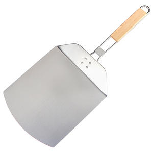 <span class=keywords><strong>Mrright</strong></span> PZ03 Spatule de cuisson multifonctionnelle en acier inoxydable jetable pour gâteaux et pizzas - Product Image 2