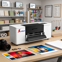 Imprimante DTF Jet d'Encre Nouvelle Génération A301 de Print Shop, Imprimante d'Étiquettes de Bureau avec Tête XP600, Flux de Travail Tout-en-un pour Service d'Impression Personnalisée