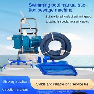 Máquina de succión de aguas residuales para piscina ecológica, aspiradora subacuática, limpiador de fondo de piscina de peces, plástico de 100-200L - Product Image 4