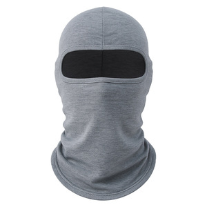 Cycling Face Mask Full Cotton Windproof Dustproof Unisex Riding Hoodie Solid Color Moisture Wicking Neck Warmer - Product Image 5