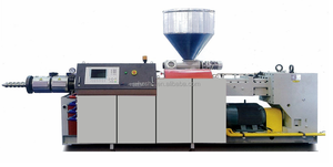 Ligne d'extrusion bivis sur mesure <span class=keywords><strong>en</strong></span> HDPE, LLDPE, PVC, EVA <span class=keywords><strong>pour</strong></span> le traitement plastique hautement automatisé avec applications de granulation de fils - Product Image 2