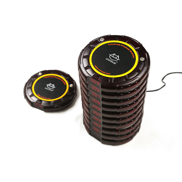 MMCall Wireless Guest coaster Pager for Restaurant