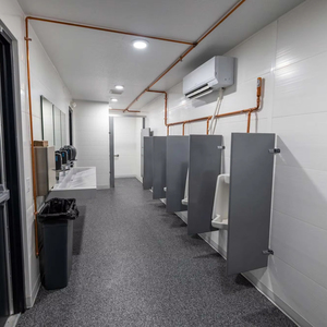 Toilettes mobiles portables certifiées CE, utilisées sur les chantiers de construction, anti-fuite, désodorisantes, faciles à déplacer, sanitaires extérieures - Product Image 4