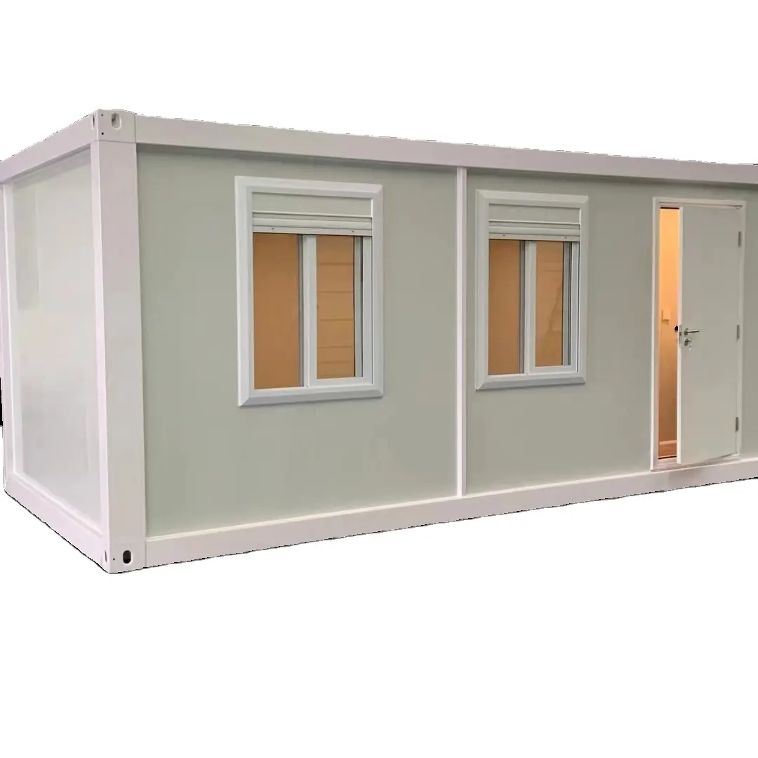 Konteyner özelleştirilmiş taşınabilir konut Flatpack prefabrik modüler ev yaşam konteyneri ev