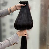 Cheveux Remy en Gros Pas Chers 100% Alignés dans le Sens de la Cuticule Cheveux Humains Vietnamiens en Paquets Double Trame Faite à la Machine Cheveux de Temple Cabello Humano