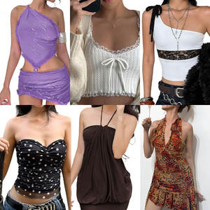 Vêtements en gros pour femmes : Balles de robes d'occasion, vêtements de haute qualité, stock de vêtements mixtes, styles variés, mode - Product Image 2