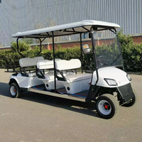 Kit complet de pièces de rechange pour voiturette de golf électrique tout-terrain 4 places, avec contrôleur, pneus, suspension et pare-brise pliable