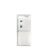 Plaque anti-collision industrielle en acier inoxydable pour porte coupe-feu, sortie d'urgence intérieure pour hôpitaux, garantie 5 ans - Offre Spéciale