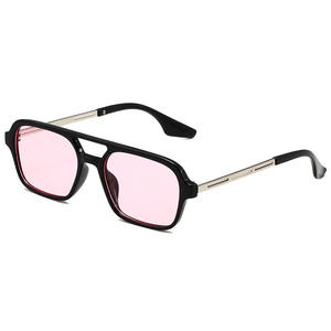 Gafas de Sol de Moda para Mujer 2026, Diseño de Metal, Doble Lente Brillante, Estilo Aviador, Gafas de Sol de Lujo - Product Image 5