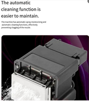 Impresora UV de Inyección de Tinta Mini A3 DTF de Cama Plana, Totalmente Automática, para Pequeñas Empresas, para Imprimir en PVC Flexible, Acrílico, Metal, Tarjetas, Letreros, Botellas, Vasos y Vidrio
