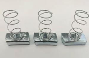 M8 M10 M12 kẽm mạ kênh <span class=keywords><strong>Nut</strong></span> rãnh mùa xuân <span class=keywords><strong>Nut</strong></span> cho quang điện Bracket - Product Image 4