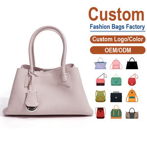 Sac bandoulière personnalisé en cuir pleine fleur texturé litchi avec anneau en D, idéal pour le bureau, les week-ends et les voyages, sac à main pour femme - Product Image 1