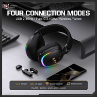 Fabricante de Auriculares Inalámbricos para Juegos OEM ONIKUMA GT805 Auriculares para Juegos Multiplataforma con Bluetooth y USB para PS5 / PS4