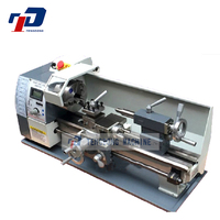 Tour à métaux miniature WM210V, modèle horizontal, moyenne capacité, 850W, diamètre de rotation 210mm, outillage manuel BT50, directement de l'usine
