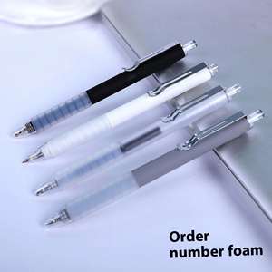 Bolígrafo de Gel de Silicona Suave Negro de 0.5 mm, de Secado Rápido, de Alta Calidad, para Exámenes Estudiantiles y Firmas Comerciales - Product Image 5