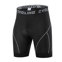 Pantalon de cyclisme pour hommes adultes, rembourrage épaissi, absorption des chocs, short de VTT, séchage rapide, ajusté, tissu nylon 180g