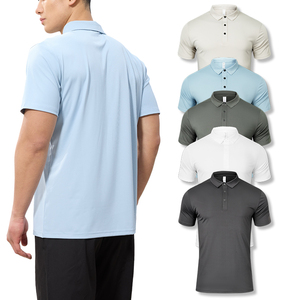 <span class=keywords><strong>Polo</strong></span> Personalizzata con Logo, Traspirante, da Uomo, con Tessuto Anti-umidità per Tennis, Golf e Sport - Product Image 2