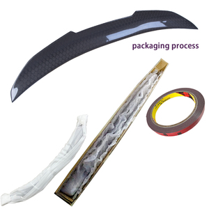 Aileron arrière en fibre de carbone style nid d'abeille PSM pour BMW Série 3 E92 Coupé et E92 2005-2013 - Product Image 6