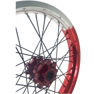 Jantes Supermoto en aluminium CNC 17x3.0 17x5.0, anodisées bicolores, pour moto <span class=keywords><strong>125cc</strong></span> 250cc 450cc 530cc - Product Image 6