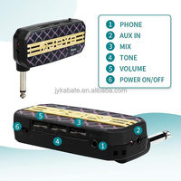 Amplificateur de casque pour basse JOYO JA-03, mini amplificateur de pratique de poche pour bassiste avec sortie casque