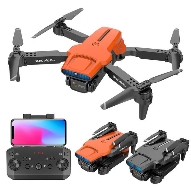 Flytec A6 Pro Drone 4K Profesional HD Dual Camera FPV Drones With Infrared Obstacle Avoidance Rc Helicopter Quadcopter Toys