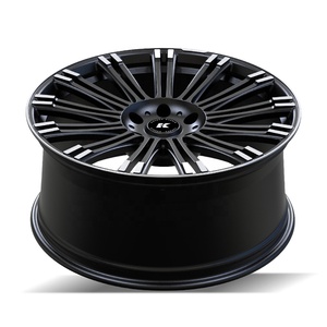 Rines <span class=keywords><strong>de</strong></span> Aleación <span class=keywords><strong>de</strong></span> Aluminio Forjado 22x10.0J Negro Mate 6X139.7 PCD ET40 para Toyota LC300 con Acabado Mecanizado y Alta Capacidad <span class=keywords><strong>de</strong></span> Carga - Product Image 3