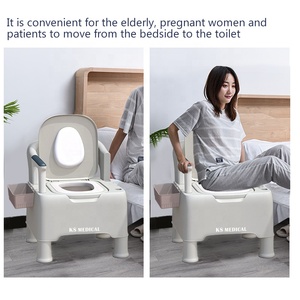 KSMED <b>Chairs</b> with Toilet KSM-CC Modern Medical Toilet <b>Chair</b> Health Care Supplies <b>Commode</b> <b>Chair</b> with Toilet for the Elderly - Product Image 3